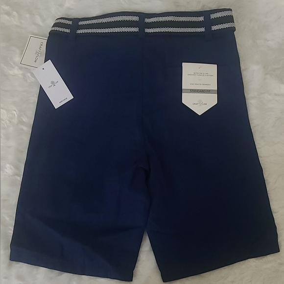 NWT Craft Flow - Boys Navy Blue Shorts, Sz 8 - Picture 3 of 3